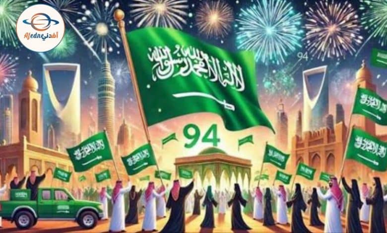 رموز اليوم الوطني السعودي 1447